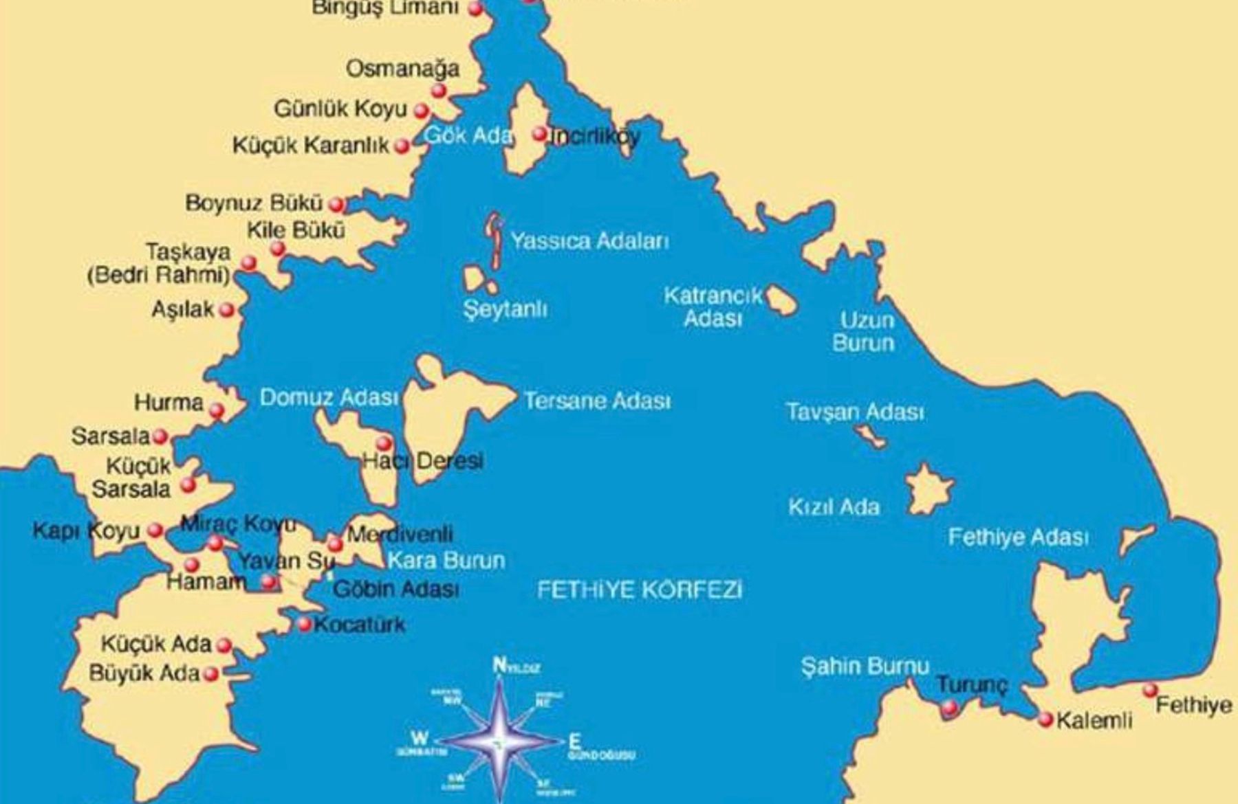 gocek-gulet-route gocek gulet route and itinerary
